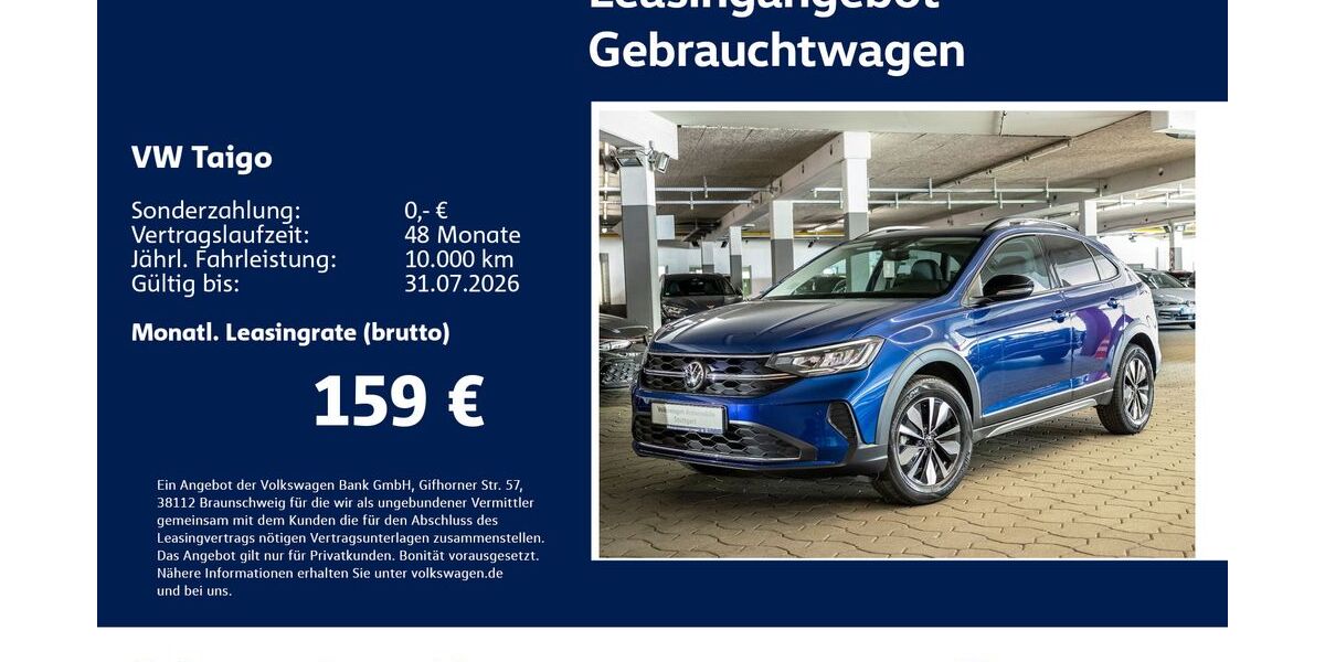 VW Taigo 18.213 km 16.830 &euro; Stuttgart-Feuerbach 70469