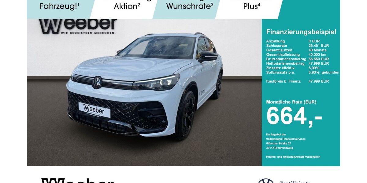 VW Tiguan 6.500 km 45.999 &euro; Weil der Stadt 71263