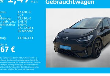 VW ID.3 17.296 km 42.430 &euro; Stuttgart-Wangen 70188