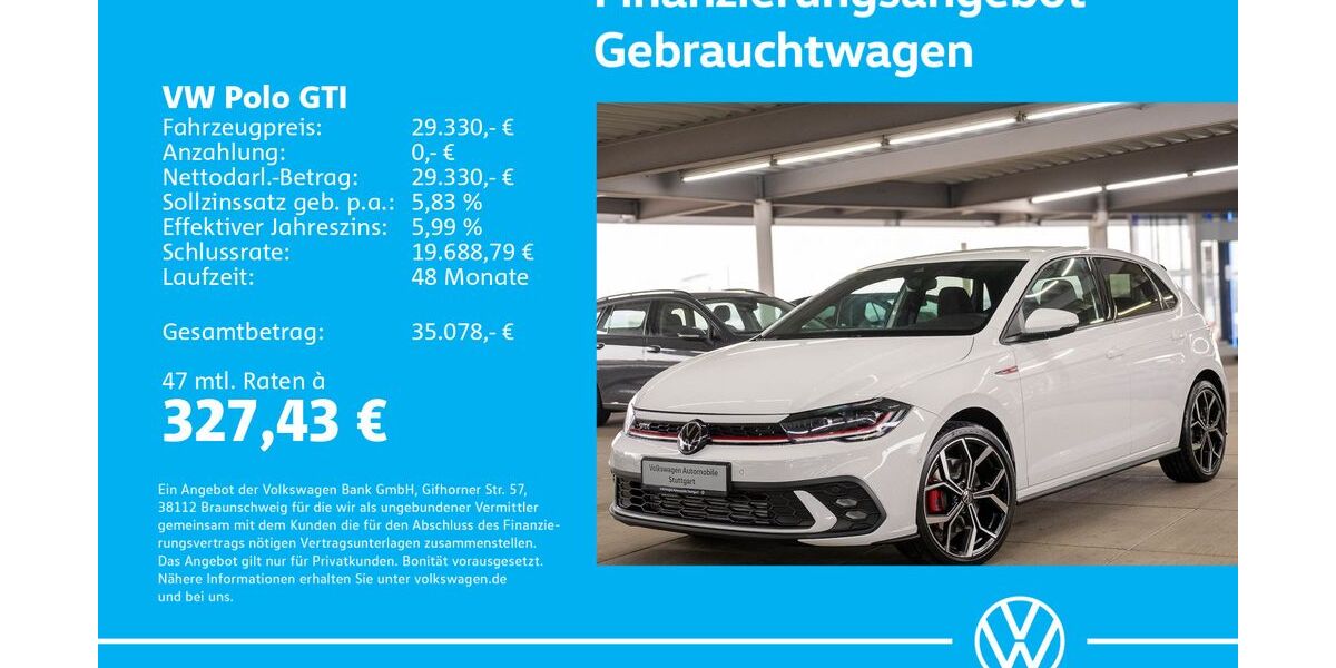 VW Polo 1.505 km 28.630 &euro; Stuttgart-Wangen 70188