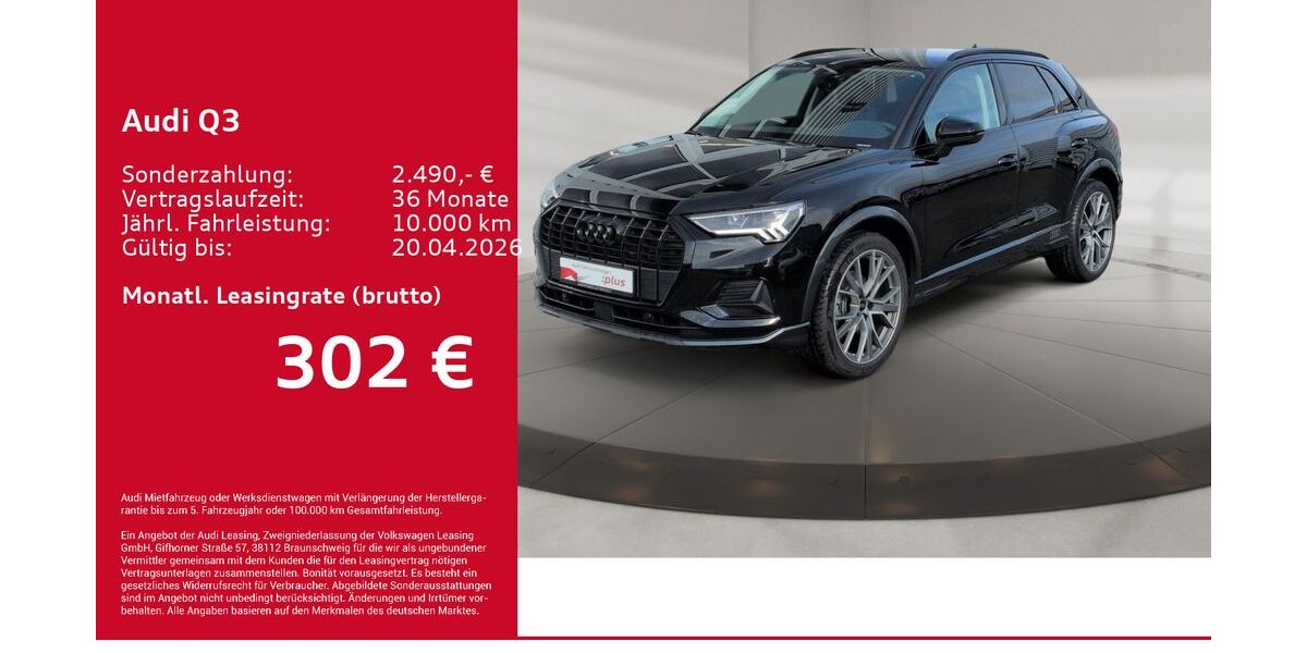 Audi Q3 7.950 km 41.880 &euro; Kirchheim 73230