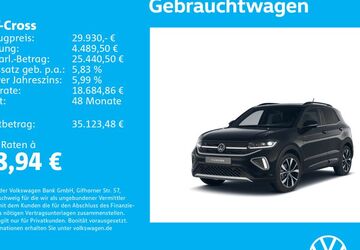 VW T-Cross 1.505 km 29.930 &euro; Stuttgart-Wangen 70188