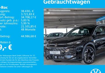 VW T-Roc 1.505 km 37.430 &euro; Stuttgart-Wangen 70188
