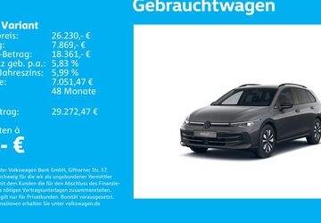 VW Golf 25.954 km 25.930 &euro; Stuttgart-Wangen 70188