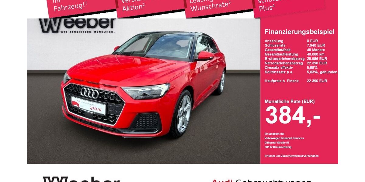 Audi A1 30.743 km 22.150 &euro; Weil der Stadt 71263