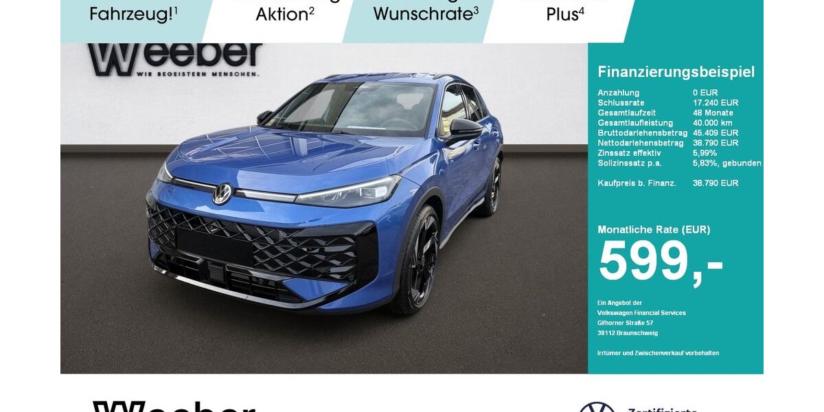 VW T-Roc 5.500 km 38.599 &euro; Weil der Stadt 71263