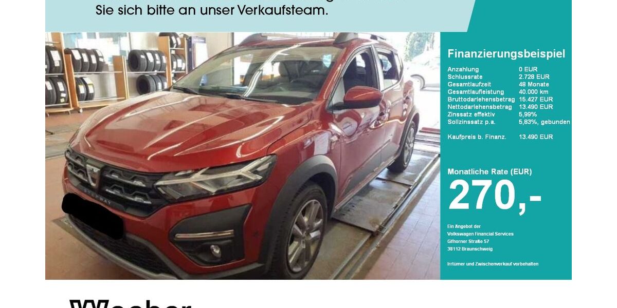 Dacia Sandero 51.473 km 13.250 &euro; Leonberg 71229