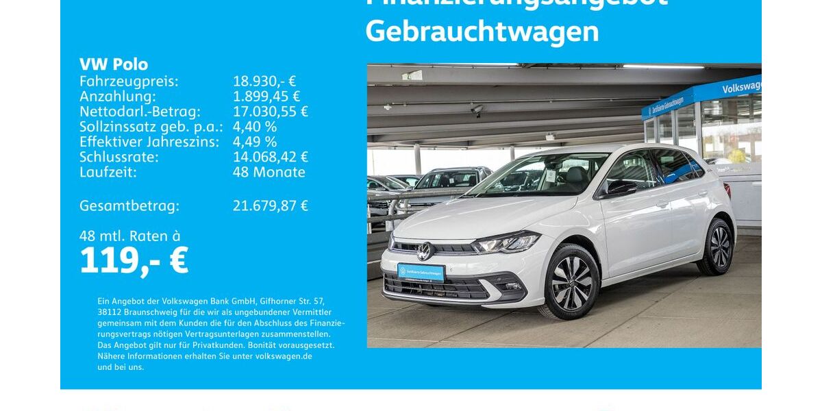VW Polo 24.007 km 18.730 &euro; Stuttgart-Wangen 70188
