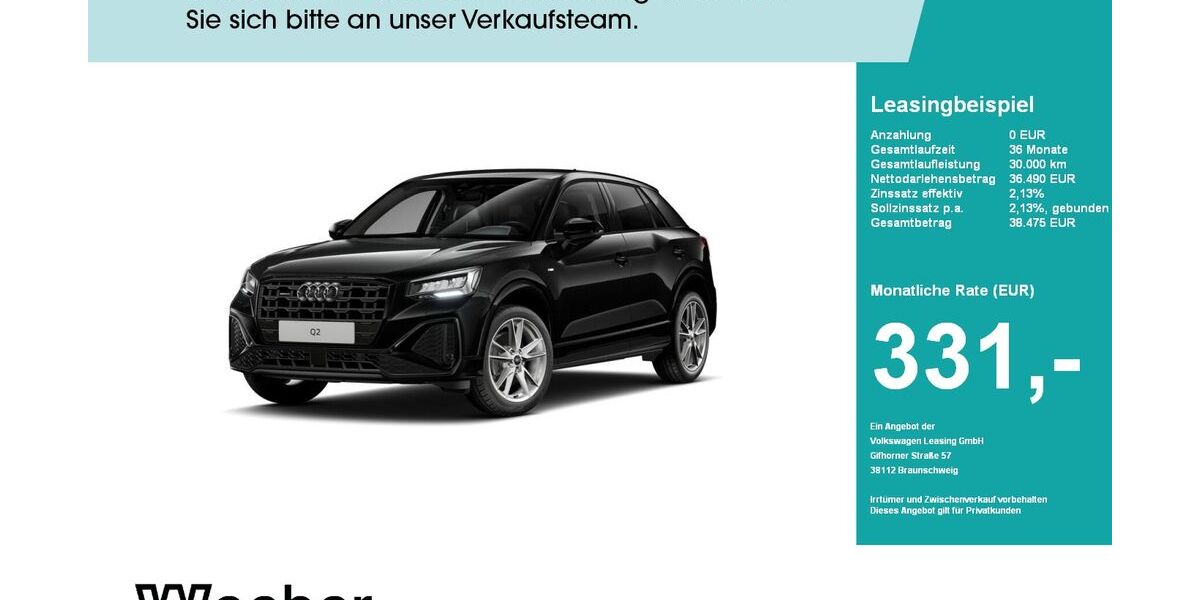 Audi Q2 26.696 km 36.490 &euro; Leonberg 71229