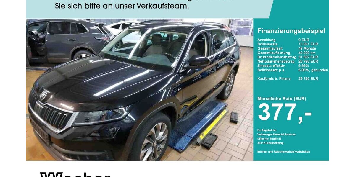 Skoda Kodiaq 89.990 km 26.790 &euro; Weil der Stadt 71263