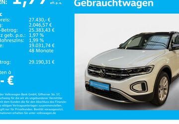 VW T-Roc 21.628 km 27.430 &euro; Stuttgart-Feuerbach 70469
