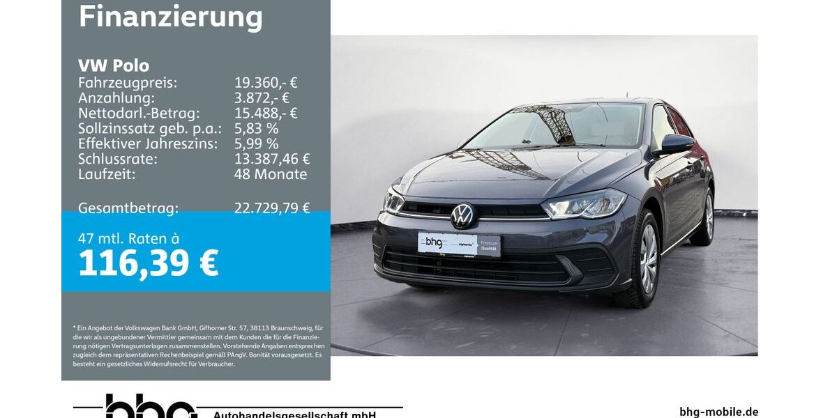 VW Polo 20.923 km 17.920 &euro; Metzingen 72555