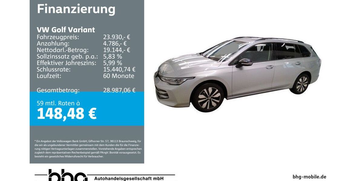 VW Golf 15.697 km 23.930 &euro; Metzingen 72555