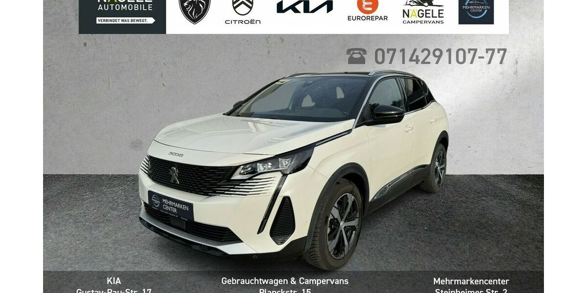 Peugeot 3008 21.302 km 26.800 &euro; Bietigheim-Bissingen 74321