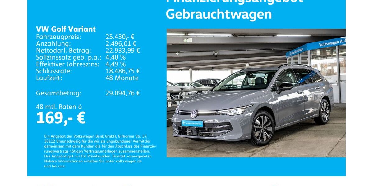 VW Golf 28.656 km 25.430 &euro; Stuttgart-Wangen 70188