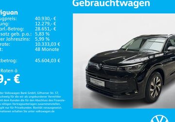 VW Tiguan 1.505 km 40.930 &euro; Stuttgart-Feuerbach 70469