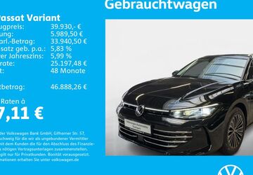 VW Passat Variant 1.505 km 39.930 &euro; Stuttgart-Feuerbach 70469