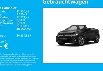 VW T-Roc 21.726 km 32.230 &euro; Stuttgart-Wangen 70188