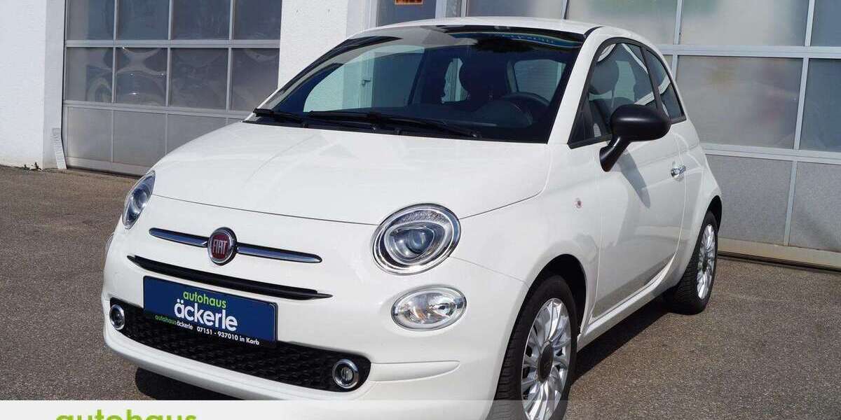Fiat 500 18.500 km 14.990 &euro; Korb 71404